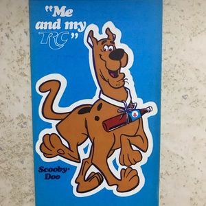 1975 Scooby-Doo RC Cola sticker - RARE!